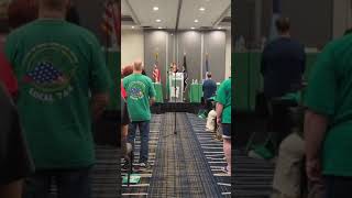 Yunuén Ávila Singing the National Anthem for Union AFSCME Council 5s 20th Year Anniversary 092624 [upl. by Okun807]