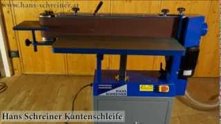 Meine Kantenschleifmaschine MM2315 zum Kanten schleifen von Holz und Kunststoffe [upl. by Nnaaihtnyc]