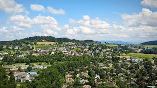 Drone Views of Switzerland in 4k Zumikon amp KusnachtItschnach  Zurich [upl. by Dnomsad370]