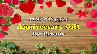 10 Most Popular Anniversary Gifts For Parents Under Rs1000  वर्षगांठ उपहार [upl. by Cirre]