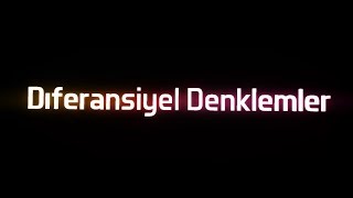 Lineer Denklem 7 mert hoca linear equations calculus diferansiyel denklemler konu anlatımı [upl. by Tnek]