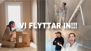 VI FLYTTAR ÄNTLIGEN IN I HUSET [upl. by Yanahc475]