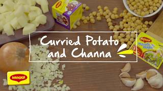 Curried Potato and Channa [upl. by Welcy]