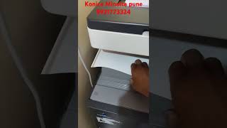 Konica Minolta print Quality pune 9921773324 [upl. by Erdna349]