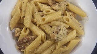 Chicken Penne Alfredo chicken pasta nepalistylemakemefamous [upl. by Culley]