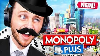 I TRY TO BUY THE WHOLE CITY MONOPOLY PLUS [upl. by Buffy]