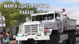 Marfa Lights Festival Parade [upl. by Codie405]