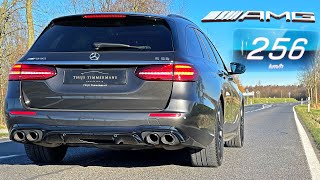 MercedesAMG E53 Estate  0100 100200 TOP SPEED SOUND amp POV [upl. by Hubey]