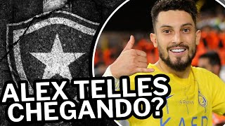 BOTAFOGO ABRE NEGOCIAÇÃO COM ALEX TELLES CONFIRA [upl. by Haodnanehs]