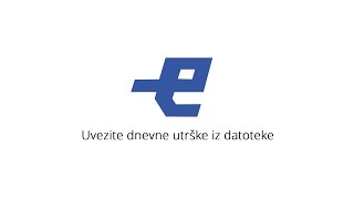 eracunihr  Uvezite dnevne utrške iz datoteke [upl. by Atiuqahc]