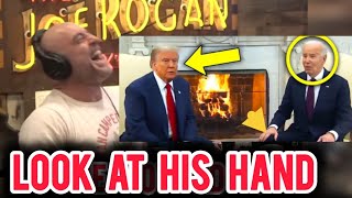 Joe Rogan NOTICES Something No One Noticed after this WH Visit WTF [upl. by Ahsiner]