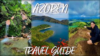 Ultimativer Azoren Travel Guide 📝 ALLES was du WISSEN musst  Reisetipps amp Sehenswürdigkeiten  Tico [upl. by Yramesor]