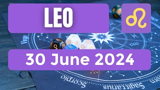 Leo horoscope  Leo Horoscope for Today 30 June 2024 [upl. by Atteynod]