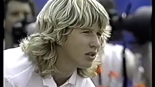 1986 US Open Semifinal Navratilova vs Graf ITA [upl. by Aicsila857]