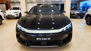 New 2024 BYD Han EV Black Edition  indepth Walkaround [upl. by Yerak322]