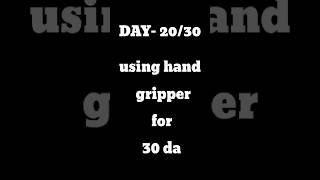 DAY 20 of using hand gripper 🧬  forearms armsworkout handgripper grip shorts [upl. by Marjy274]