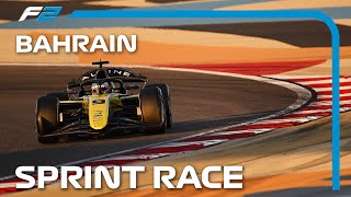 F2 Sprint Race Highlights  2024 Bahrain Grand Prix [upl. by Enelrae]