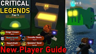 Roblox  Critical Legends  New Player Guide [upl. by Lonna]