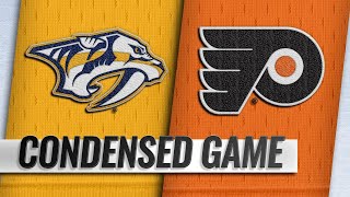 122018 Condensed Game Predators  Flyers [upl. by Yrnehnhoj776]