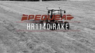 Pequea  HR1140 Rotary Rake [upl. by Hgielhsa]