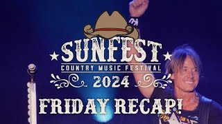 Sunfest 2024  Friday Recap [upl. by Truda]