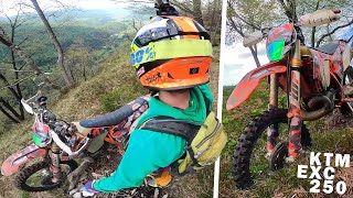 Dirt Bike Series Alone In The Wild Forests  Enduro Exploring [upl. by Nossila246]