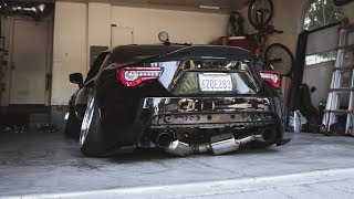 THE BRZ IS TOO DAMN LOUD Tomei Header Install [upl. by Nosam]