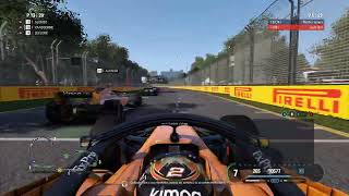 F1 2018 11ª TEMPORADA Stoffel Vandoorne  Austrália [upl. by Perl]