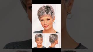 Short Haircuts for Older Women Over 50 60 70 Hairstyle 2023 [upl. by Estey608]