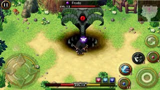 Zenonia 4  Defeating Frodo Boss  Gameplay [upl. by Auj]