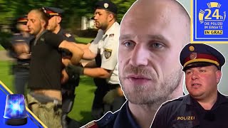 Zwei Männer MASTUBEREN im Park amp eine MASSENSCHLÄGEREI 😣  22  Polizeieinsatz in Graz  24h  ATV [upl. by Nicoline]