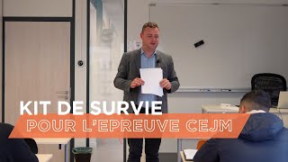 quotkit de surviequot pour lépreuve de CEJM  BTS 2e année [upl. by Ancell]