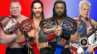 Every WWE Universal Champion 20162024 [upl. by Mcallister]