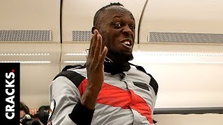 Usain Bolt corrió sin gravedad y la carrera es épica [upl. by Manson513]