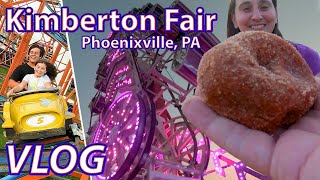 She doesnt handle spinning rides well Kimberton Fair  VLOG  July 2021 [upl. by Sanjiv]