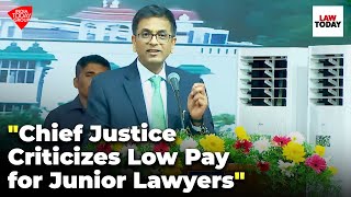 Shed paternalistic approach pay fair sum to junior lawyers Chief Justice  Law Today [upl. by Gerdeen]