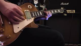 Marshall YJM 1959 Gibson Les Paul RYRA Klone [upl. by Doownelg714]