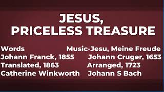 Jesus Priceless Treasure  a Capella Hymn [upl. by Nylyrehc411]