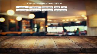 CAFE MANAGEMENT SYSTEM  VBnet  MS ACCESS BCA PROJECTS  SOURCE CODE [upl. by Hnilym]