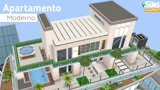 Apartamento Moderno ⚪ Construção e decoraçãoThe Sims Freeplay Caio Sims [upl. by Dore]