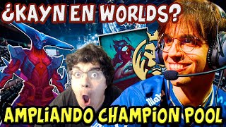 MDK Elyoya prepara Kayn para Worlds ¿Nuevo flex con Myrwn [upl. by Thorman]