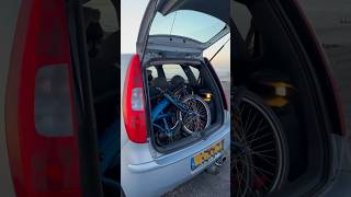 How to Fit a Folding Bike in Your Car Trunk [upl. by Wallace]