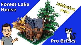 Pro Bricks  Forest Lake House  PB94101  Designer Gregor [upl. by Zetra]