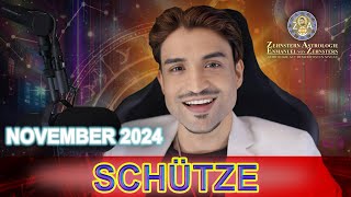 SCHÜTZE MONATSHOROSKOP NOVEMBER 2024 ZEHNSTERN ASTROLOGIE [upl. by Aihsyt]