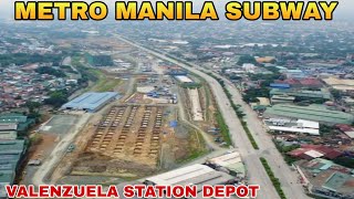 METRO MANILA SUBWAY VALENZUELA STATION DEPOT UPDATE 09062024 [upl. by Prichard366]