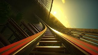 Planet Coaster Steel Rapid Roller Coaster [upl. by Munford]