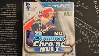 2024 Bowman Chrome mega retail monster mojo chrominess [upl. by Jaye]