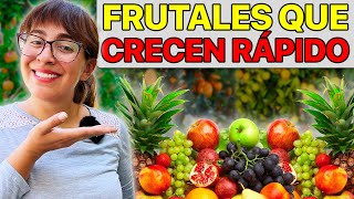 🍉 Los 7 FRUTALES que MÁS RÁPIDO te darán Cosecha ⏰ [upl. by Acisey183]