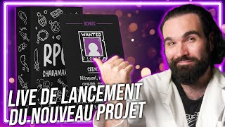 LIVE DE LANCEMENT DU NOUVEAU PROJET EN FINANCEMENT PARTICIPATIF [upl. by Niessuh214]