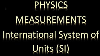 Introduction to Physics  Grade 10  International System of Units physics si measurements [upl. by Bamby599]